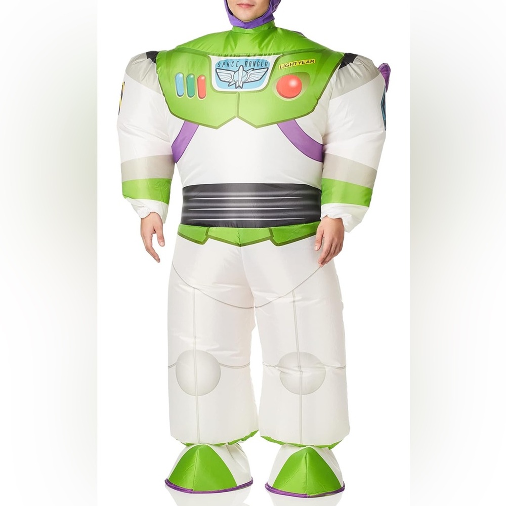 Adult size Buzz Lightyear inflatable costume